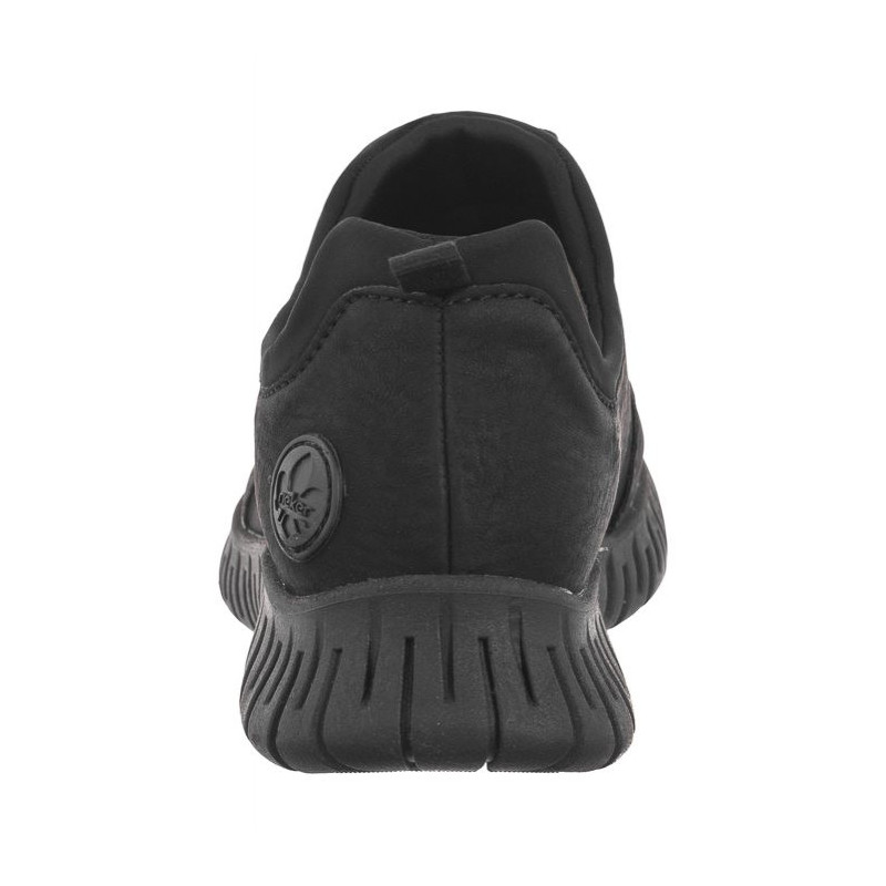 Rieker Czarne M5352-00 Black (RI195-a) batai
