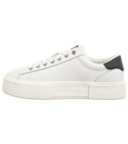 Tommy Hilfiger TJW Foxing Flatform Sneaker Ecru/Black EN0EN02567 YBL (TH1117-b) sportiniai bateliai
