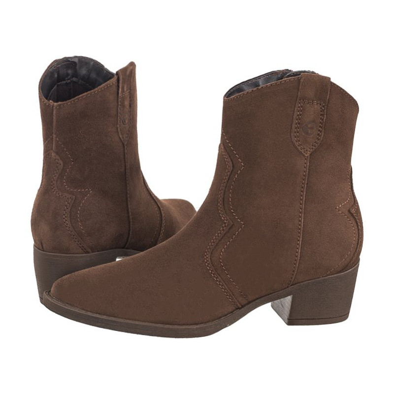Tamaris Brązowe 1-25702-41 304 Mocca (TM501-a) bateliai