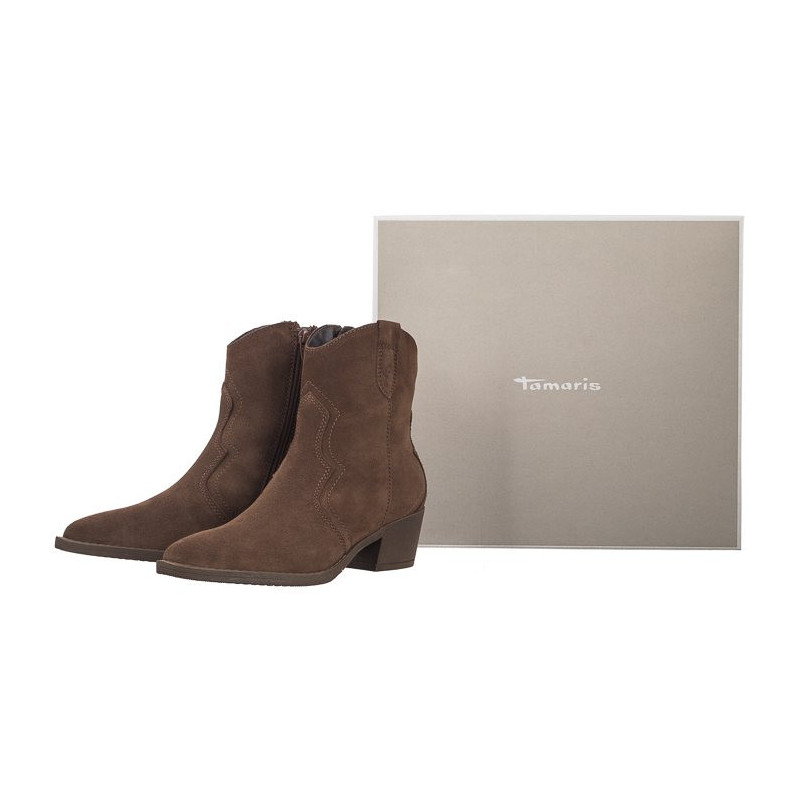 Tamaris Brązowe 1-25702-41 304 Mocca (TM501-a) bateliai