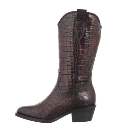 Tamaris Brązowe 1-25706-43 397 Brown Croco (TM502-a) bateliai
