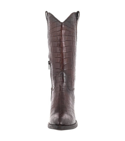 Tamaris Brązowe 1-25706-43 397 Brown Croco (TM502-a) bateliai