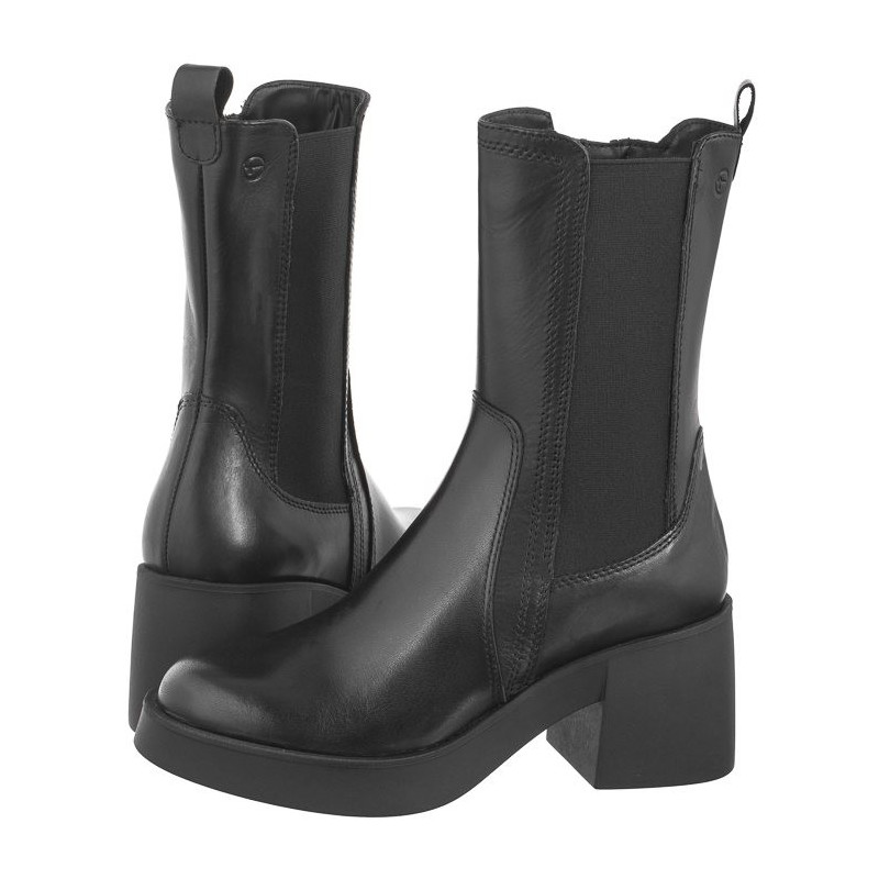 Tamaris Czarne 1-25451-43 001 Black (TM503-a) bateliai
