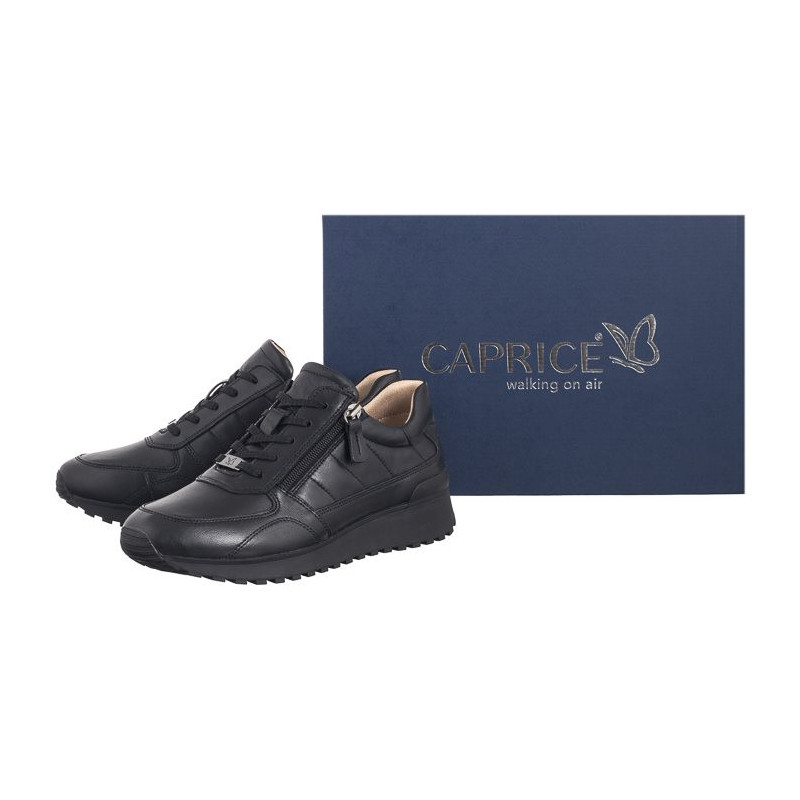 Caprice Czarne 9-23701-41 03F Black/Blk Sole (CP415-a) batai