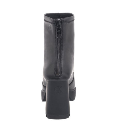 Calvin Klein Heel Platform Zip Boot Mg Nappa Triple Black YW0YW01546 0GJ (CK559-a) bateliai