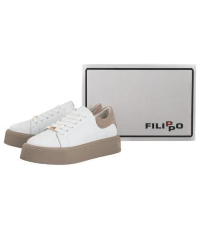 Filippo Białe DP6119/25 WH (FO108-a) sportiniai bateliai