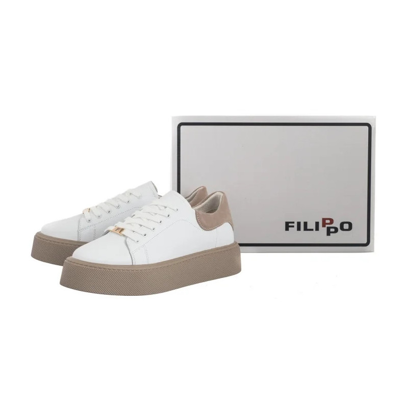 Filippo Białe DP6119/25 WH (FO108-a) sportiniai bateliai