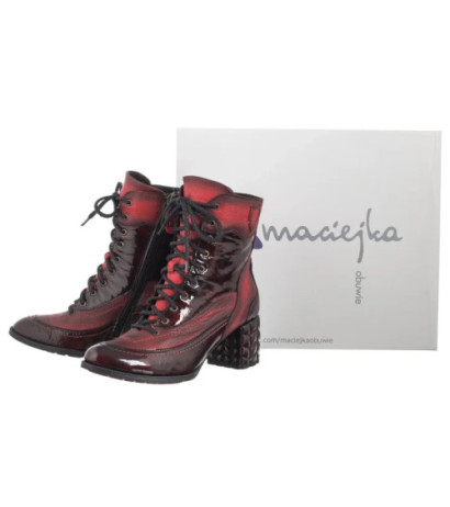 Maciejka Czerwone+Czarne 06640-08/00-8 (MA1254-a) bateliai