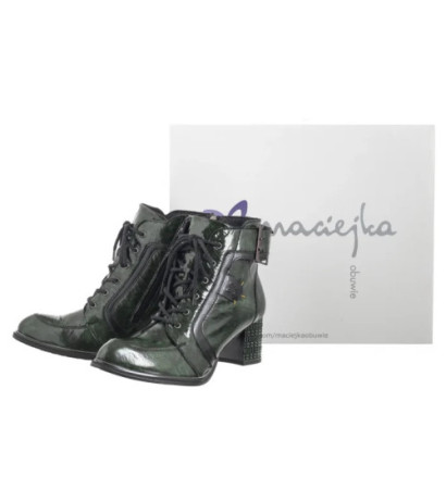 Maciejka Zielone Lakierowane 06598-09/00-8 (MA1256-a) bateliai