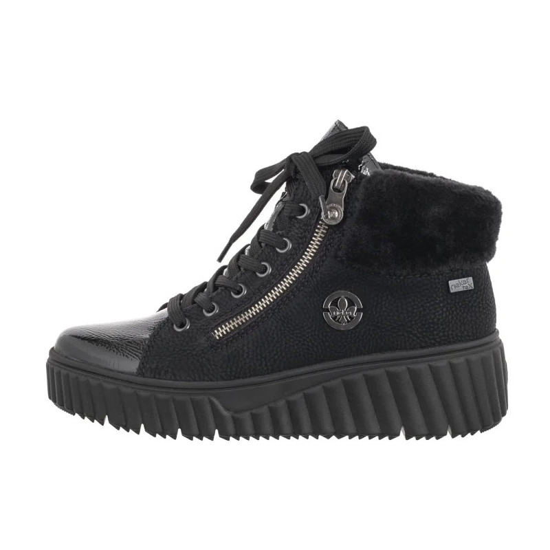Rieker Czarne N2505-00 Black (RI197-a) bateliai