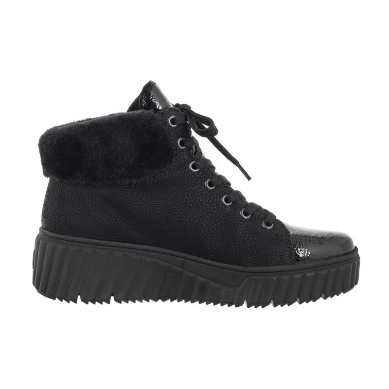 Rieker Czarne N2505-00 Black (RI197-a) bateliai