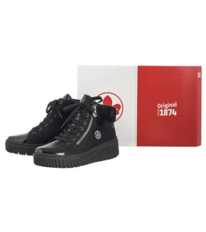 Rieker Czarne N2505-00 Black (RI197-a) bateliai