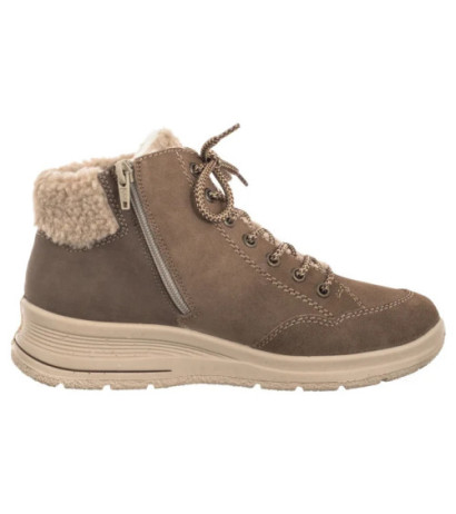 Rieker Brązowe L7701-24 Brown (RI198-a) bateliai