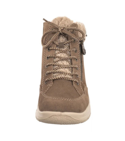Rieker Brązowe L7701-24 Brown (RI198-a) bateliai