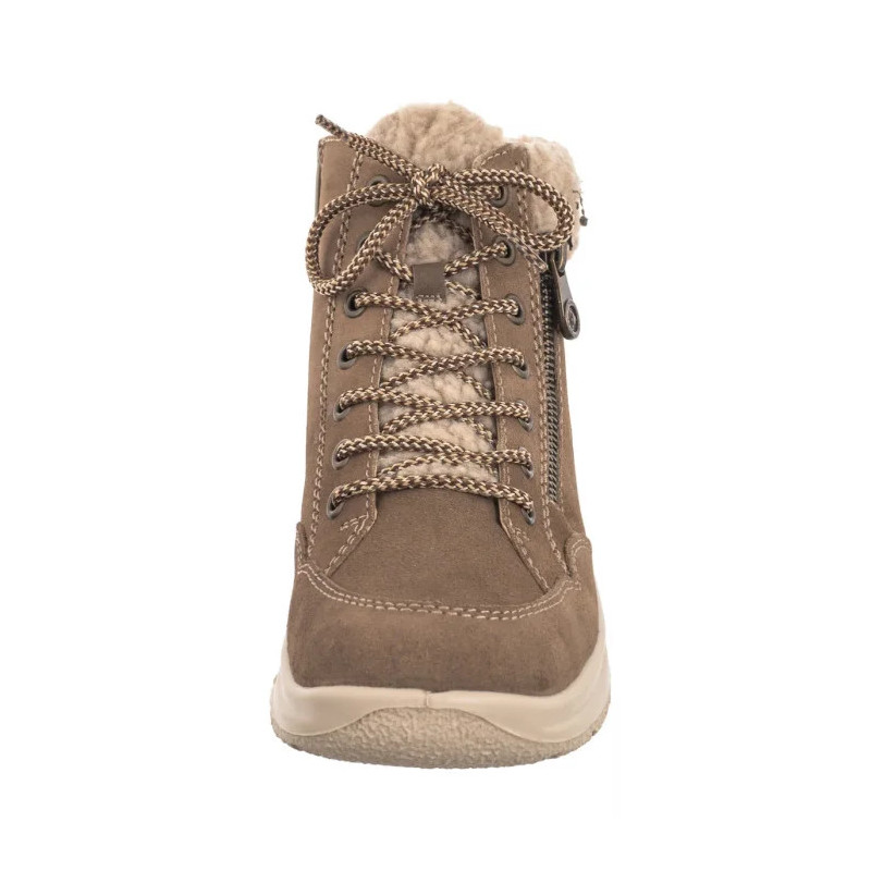 Rieker Brązowe L7701-24 Brown (RI198-a) batai