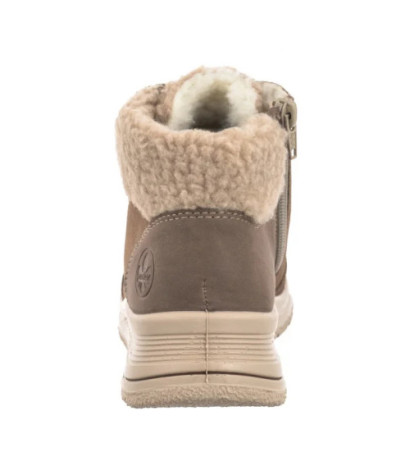 Rieker Brązowe L7701-24 Brown (RI198-a) bateliai