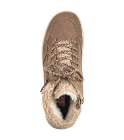 Rieker Brązowe L7701-24 Brown (RI198-a) bateliai