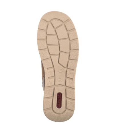 Rieker Brązowe L7701-24 Brown (RI198-a) bateliai