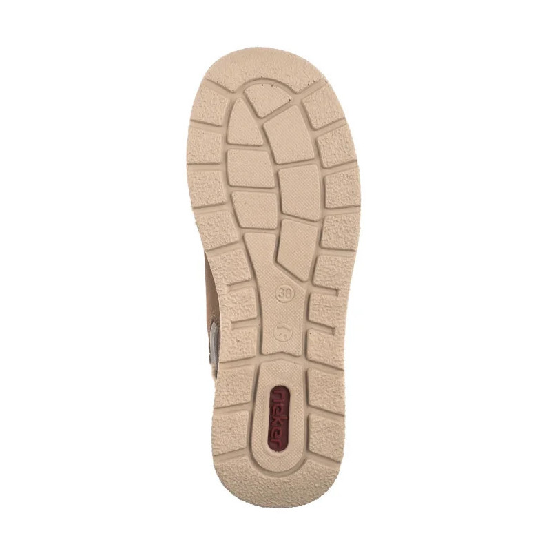 Rieker Brązowe L7701-24 Brown (RI198-a) bateliai