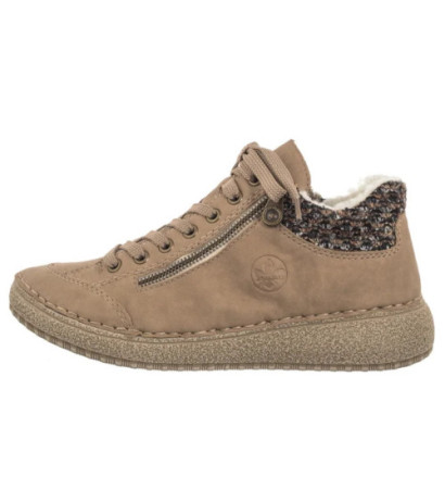 Rieker Beżowe 50903-20 Beige (RI200-a) batai