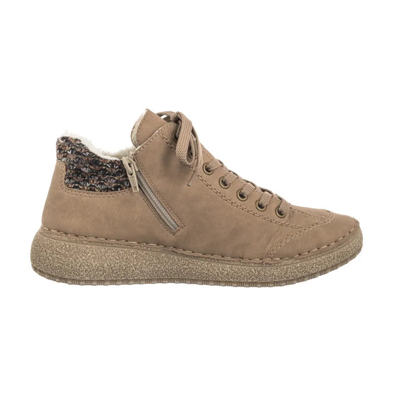 Rieker Beżowe 50903-20 Beige (RI200-a) batai
