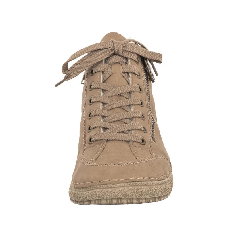 Rieker Beżowe 50903-20 Beige (RI200-a) batai