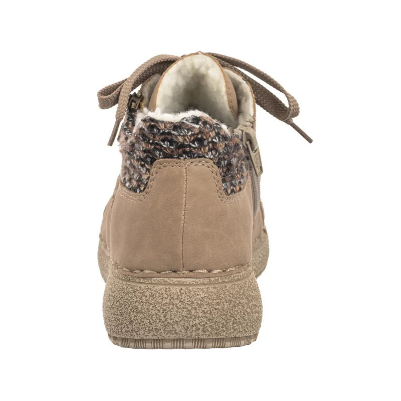 Rieker Beżowe 50903-20 Beige (RI200-a) batai