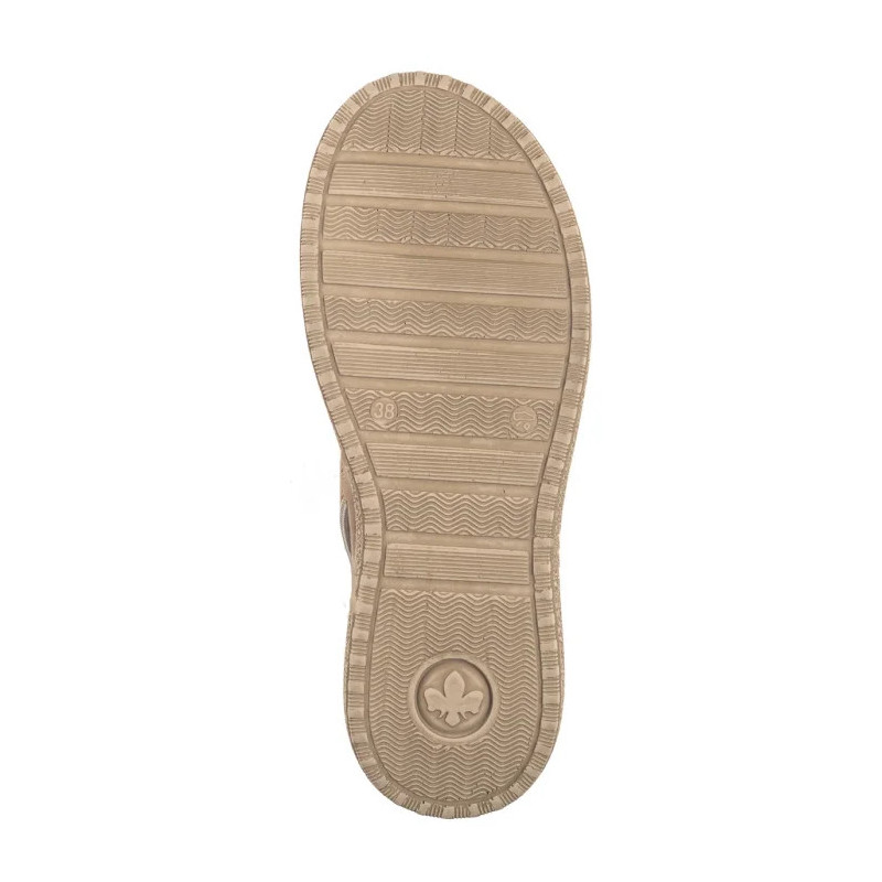 Rieker Beżowe 50903-20 Beige (RI200-a) batai