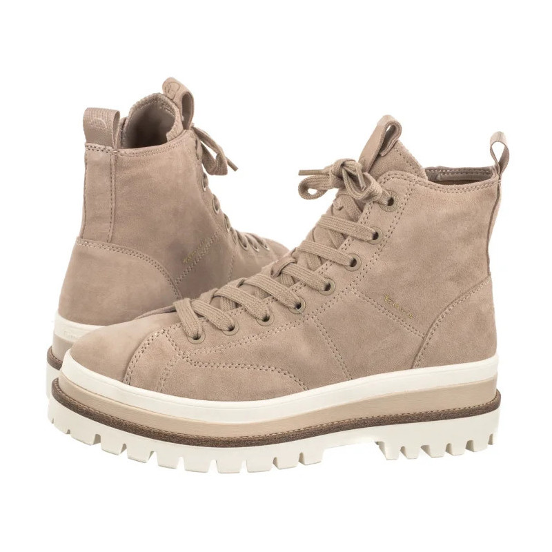 Tamaris Beżowe 1-25205-43 400 Beige (TM509-a) bateliai