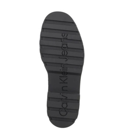 Calvin Klein Flatform High Lace Up Mg Dl Triple Black YW0YW01535 0GJ (CK568-a) bateliai