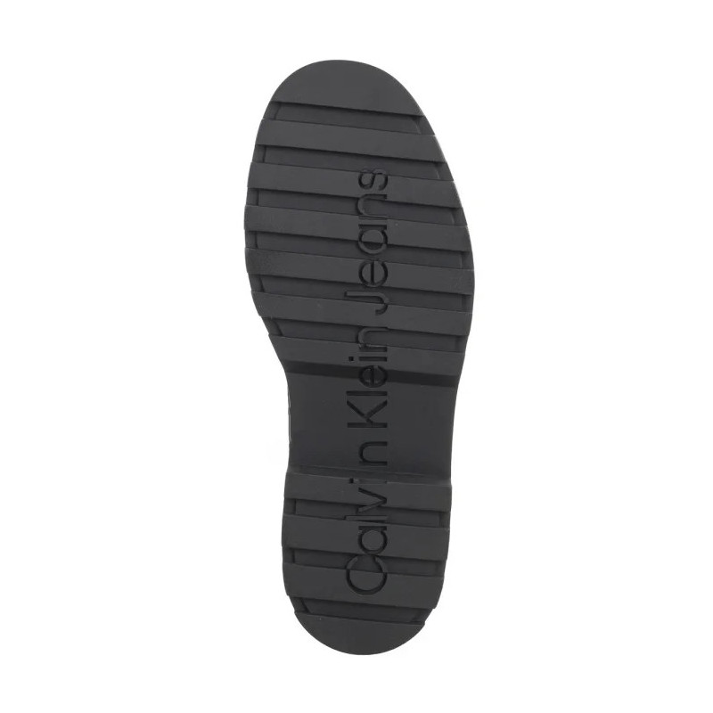 Calvin Klein Flatform High Lace Up Mg Dl Triple Black YW0YW01535 0GJ (CK568-a) bateliai