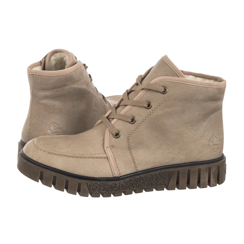 Rieker Beżowe Y3407-60 Beige (RI205-a) batai