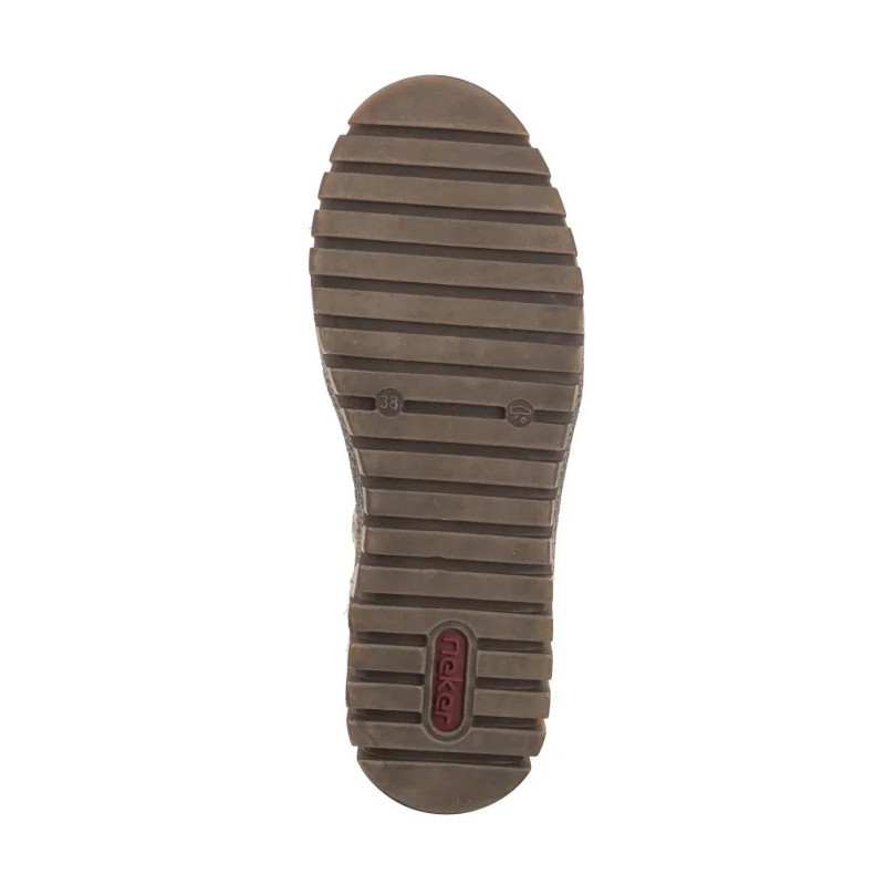 Rieker Beżowe Y3407-60 Beige (RI205-a) batai