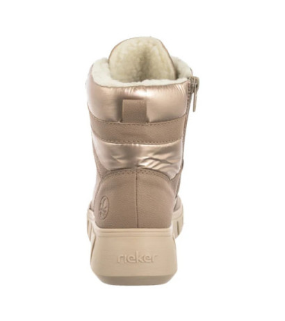 Rieker Beżowe Y3504-20 Beige (RI206-a) batai