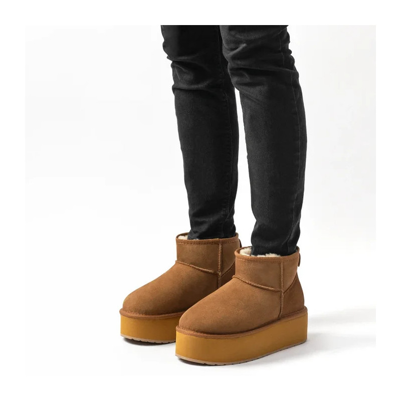 EMU Australia Stinger Micro Flatform Chestnut W13082 (EM505-g) bateliai