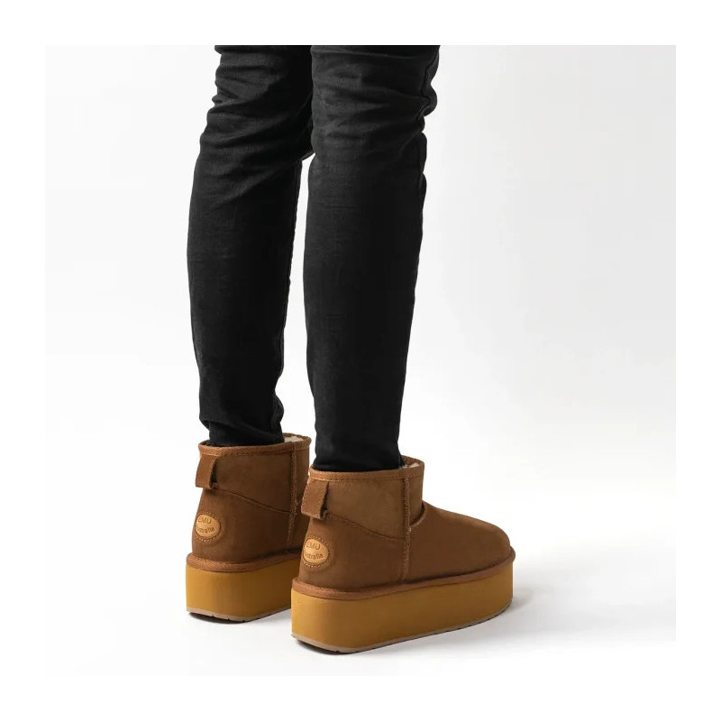EMU Australia Stinger Micro Flatform Chestnut W13082 (EM505-g) bateliai