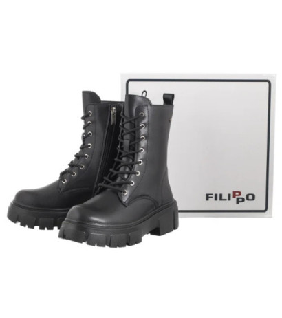 Filippo Czarne DBT4759/24 BK (FO118-a) bateliai