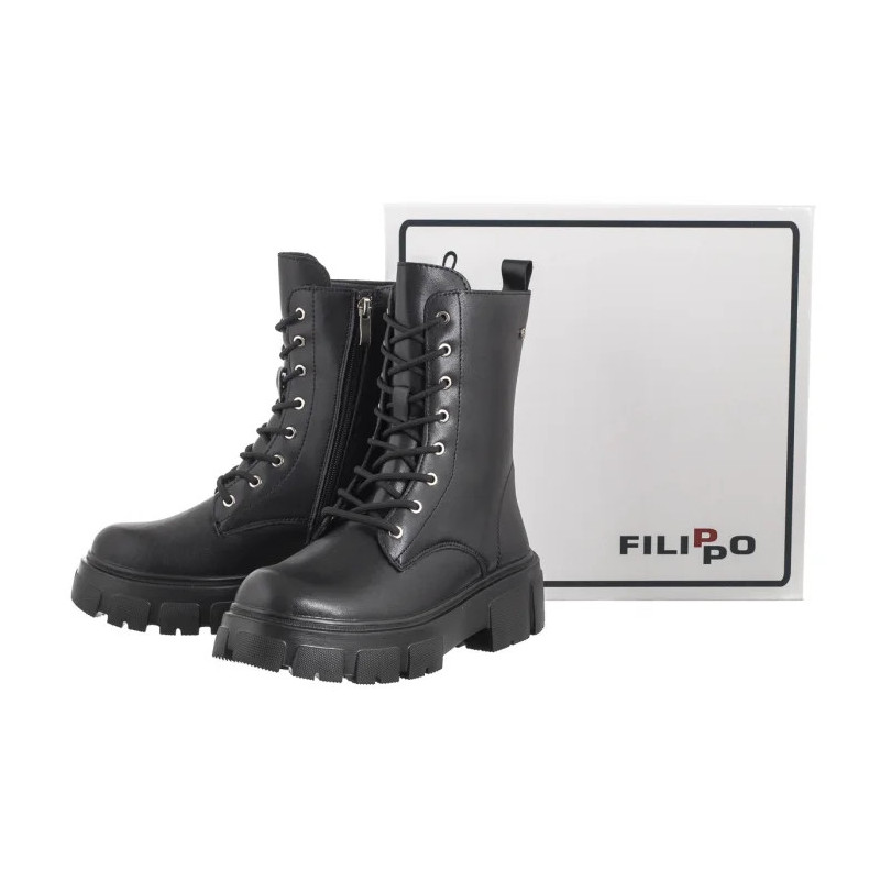 Filippo Czarne DBT4759/24 BK (FO118-a) bateliai