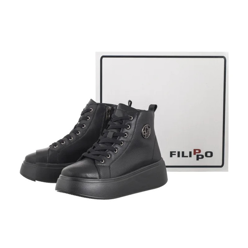Filippo Czarne DBT6338/24 BK (FO119-a) bateliai