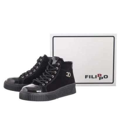 Filippo Czarne DBT6483/24 BK  (FO120-a) bateliai