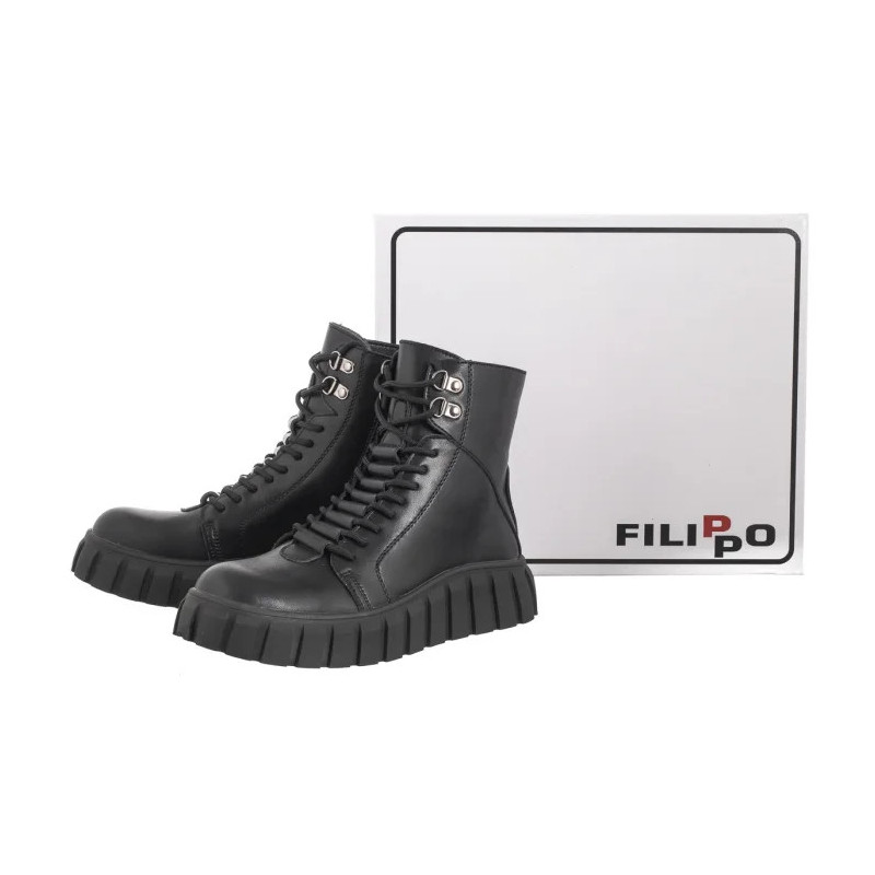 Filippo Czarne DBT6312/24 BK (FO121-a) batai