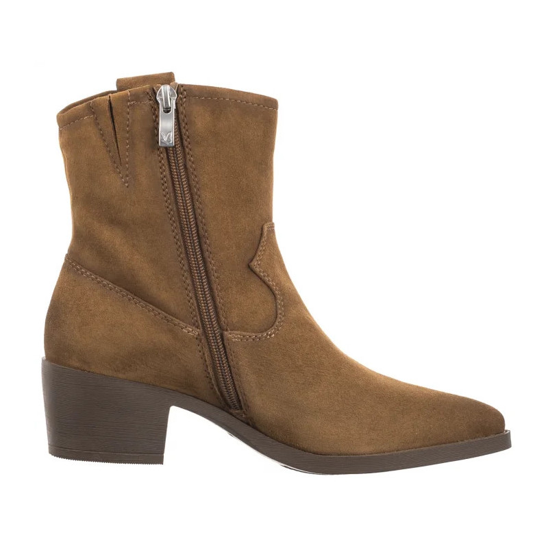 Caprice Brązowe 9-25313-43 741 Khaki Suede (CP423-a) bateliai
