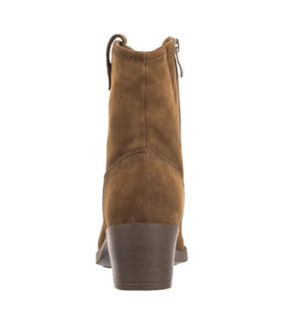 Caprice Brązowe 9-25313-43 741 Khaki Suede (CP423-a) bateliai