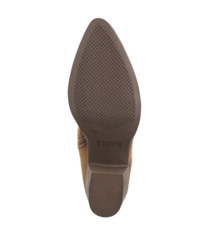 Caprice Brązowe 9-25313-43 741 Khaki Suede (CP423-a) bateliai