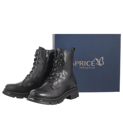Caprice Czarne 9-25218-43 022 Black Nappa (CP425-a) bateliai