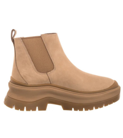 Timberland Roxie Lane Mid Chelsea Boot Light Beige Nubuck 0A28XM EN7 (TI135-a) batai