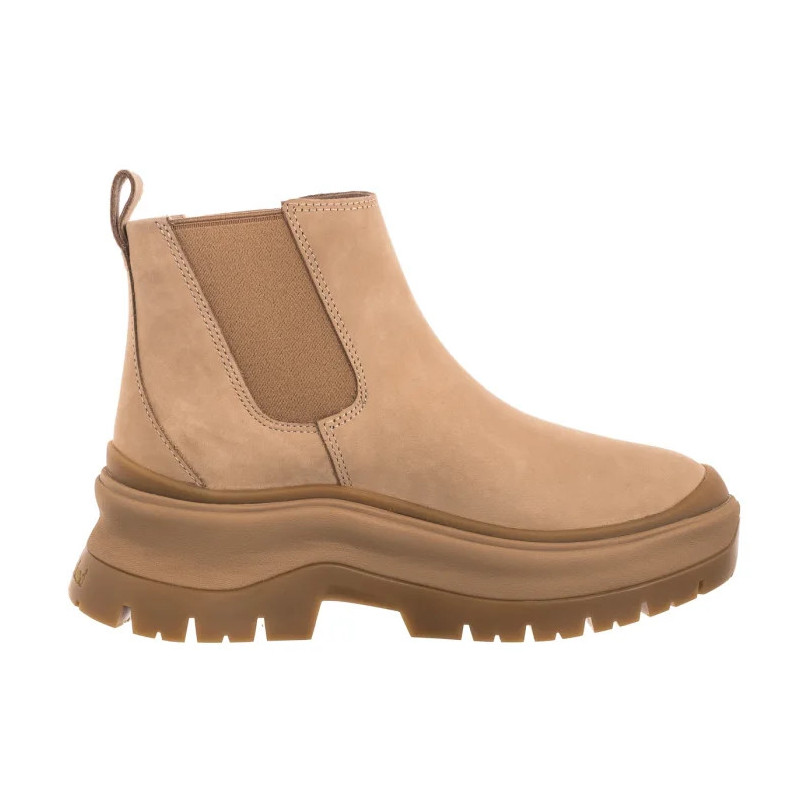 Timberland Roxie Lane Mid Chelsea Boot Light Beige Nubuck 0A28XM EN7 (TI135-a) batai