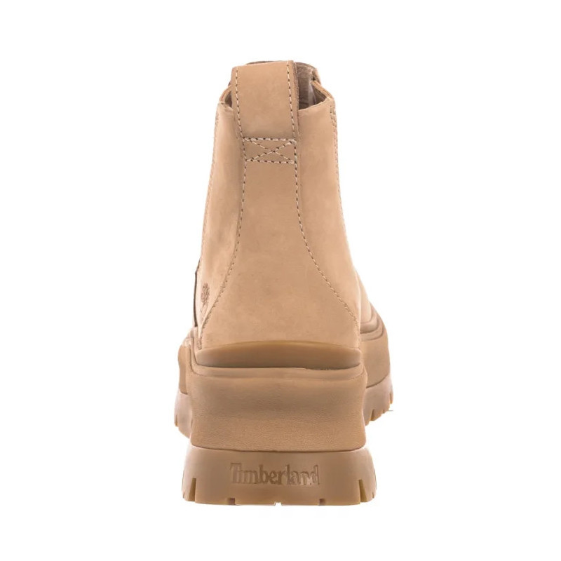 Timberland Roxie Lane Mid Chelsea Boot Light Beige Nubuck 0A28XM EN7 (TI135-a) batai