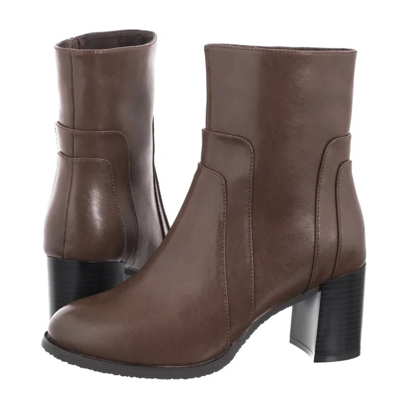 Sergio Leone Brązowe BT 675-S (SL558-a) batai