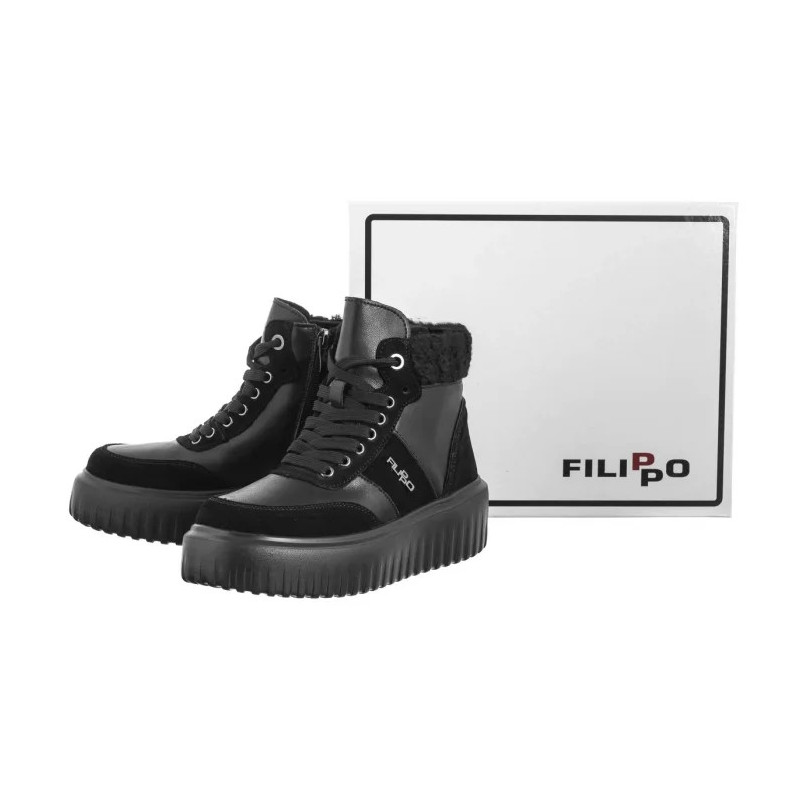 Filippo Czarne DBT6429/24 BK (FO124-a) bateliai